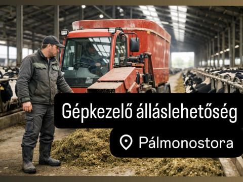 Gépkezelő álláslehetőség Gépkezelő álláslehetőség