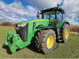 John Deere 8370R + SF1 + ikerkerék és művelőkerék szett (6325 üó.)