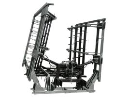 Pálcás gyepfésű, gyepborona, gyomfésű, gyomirtó borona 8 m / Metal Technik MT-Weeder 8000