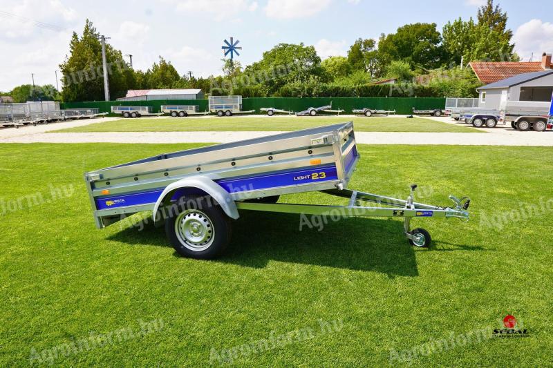 Új billenős utánfutó (230x130cm) most 469.000 Ft helyett bruttó 439.000 Ft