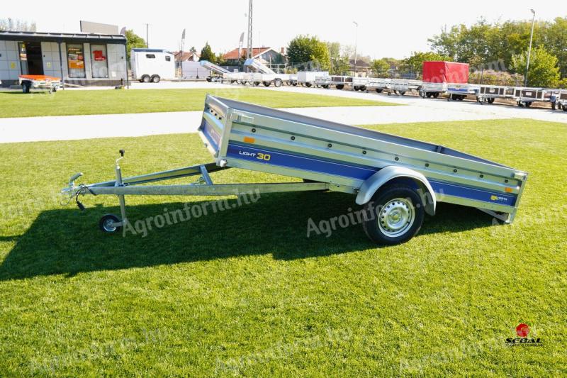 Új billenős utánfutó (300x150cm) most 613.000 Ft helyett most bruttó 573.000 Ft