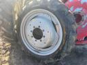 ÁPOLÓKERÉK,  MŰVELŐKERÉK garnitúra FERGUSON,  JOHN DEERE,  NEW HOLLAND,  CASE stb. 300/90R46 és 270/95R32