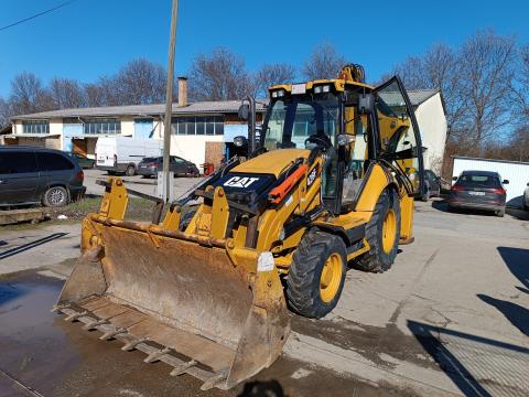 Eladó használt Caterpillar 428F kotró-rakodó gép