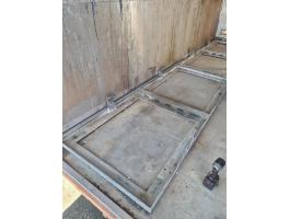 Ibc tartály rögzítő,  szállító konzol