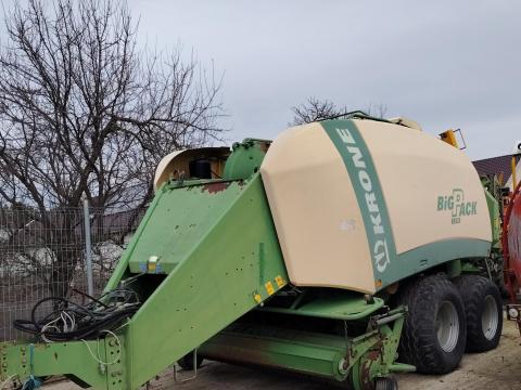 Krone Big Pack 1290 szögletes bálázó