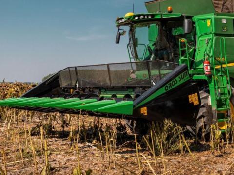 Új OROS Sun 8 soros csukható napraforgó adapter akció az AgroLand BR Kft. kínálatában