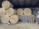 Száraz búzaszalma körbála eladó