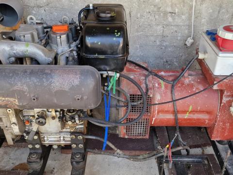 Lombardini dízel aggregátor eladó Lombardini dízel aggregátor eladó