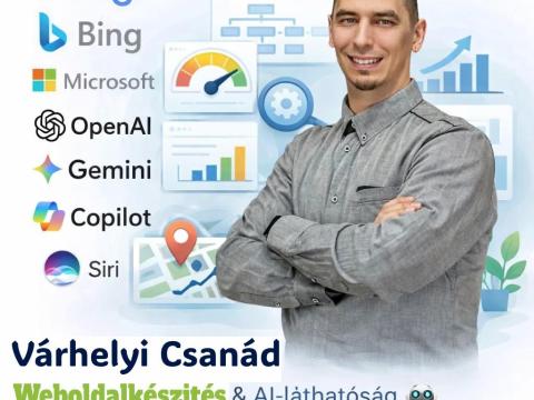 Weboldalkészítés és AI-érthető online jelenlét Weboldalkészítés és AI-érthető online jelenlét