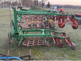 HEGER 4 m-es boronás kombinátor, simító, fogas