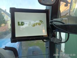 LD-Agro LineGuid 1000 GPS sorvezető,  2db GEO-X Pro GPS