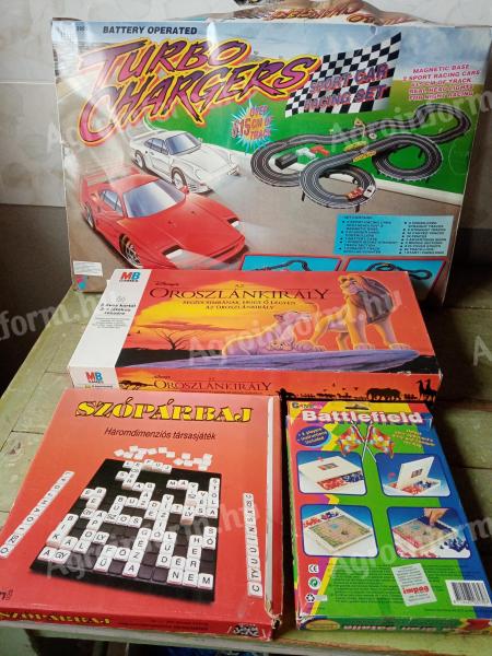 Társasjátékok eladók