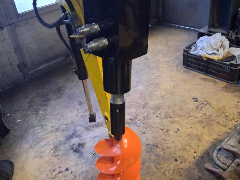 Hidraulikus gödörfúró Hidraulikus gödörfúró