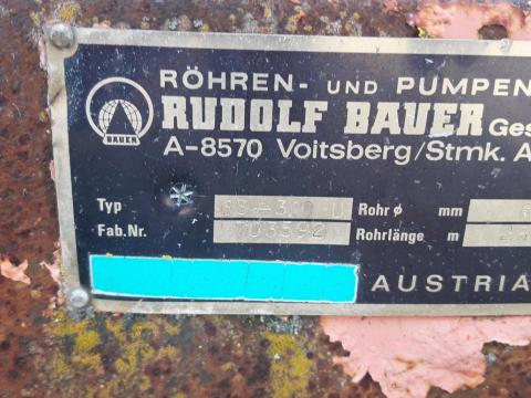 Öntöződob eladó - BAUER 63/300 villanymotoros behúzással Öntöződob eladó - BAUER 63/300 villanymotoros behúzással