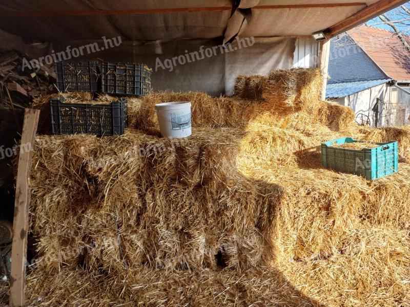 Kisbálás szalma tárolóból eladó