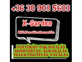 Fűnyírás, bozótirtás, ágdarálás