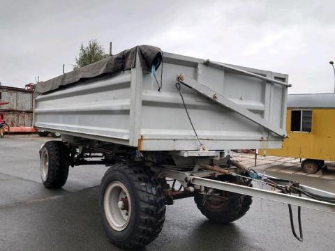 HW 8011 billenős pótkocsi ponyvával HW 8011 billenős pótkocsi ponyvával