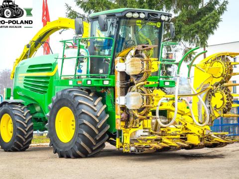 John Deere 7480 - ProDrive - 4x4 - 2014 rok - Kemper 360 Plus - Pickup 630C - 40 km/h