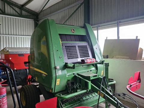 John Deere 854 Maxicut Special Edition körbálázó eladó (ALKUKÉPES!)
