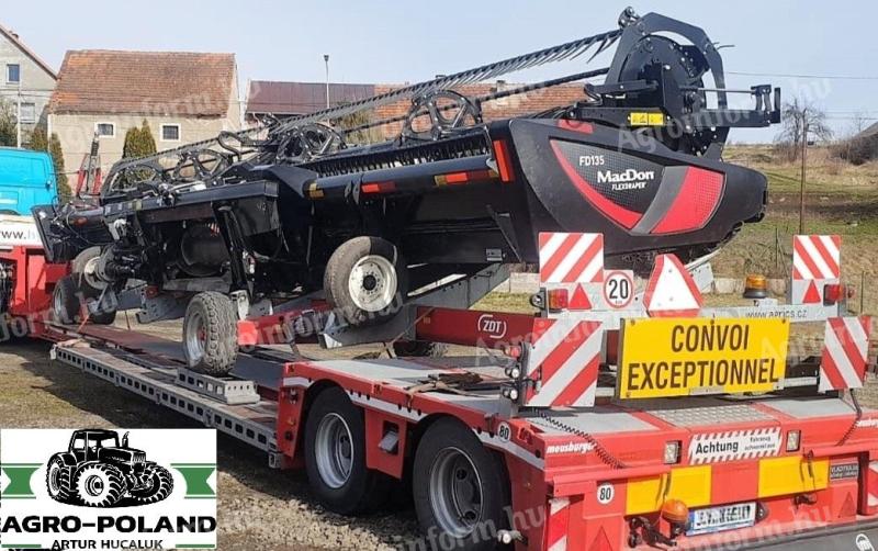 MACDON FD 135 FlexDraper - 2021 - 10,7 m - Claas Lexion adaptáció