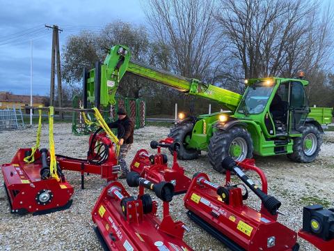 Panex rézsűzúzó eladó