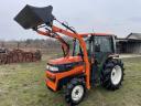 Kubota 46LE HI-Speed Vmax: 26 km/h PowerShift,  Klíma,  Új Homlokrakodó,  Ingyenes Szállítás,  Szervizelt japán traktor kistraktor