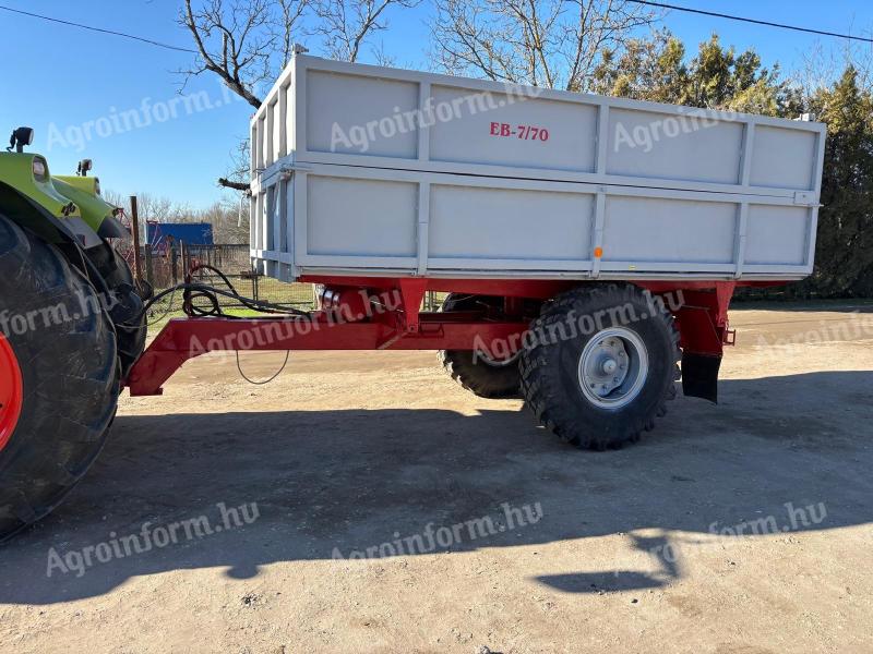 Eb 7 billenős pótkocsi Eb7