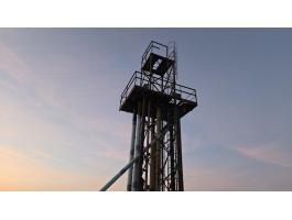 Eladó 20 méteres ipari acéltorony,  kilátó