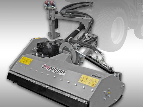 Rézsű szárzúzó - mulcsozó - könnyű súlyú - Jansen AGF-125 LIGHT