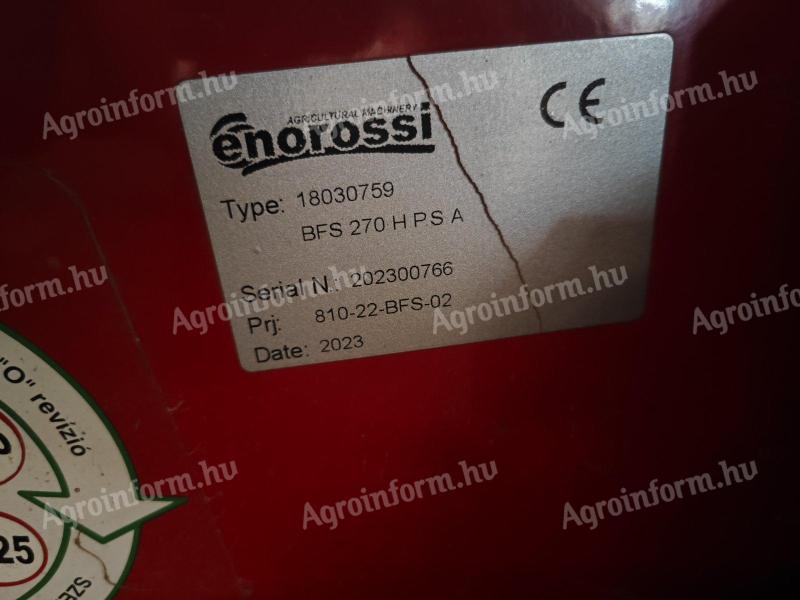 Enorossi BFF270, BFS270 alternáló kasza páros eladó