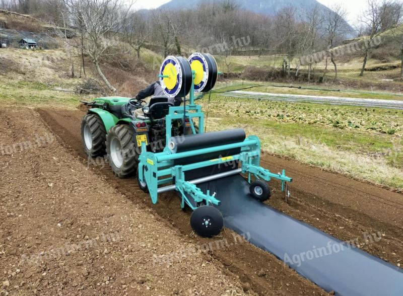 ORTIFLOR P-220 Fóliafektető - (Alagútfólia fektetésre is használható)