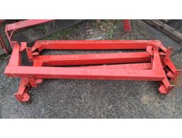 Ásóborona késtengely keret