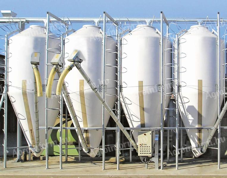 Üvegszálas takarmánysilók 4–100 m³-ig az állatok biztonságos etetéséhez