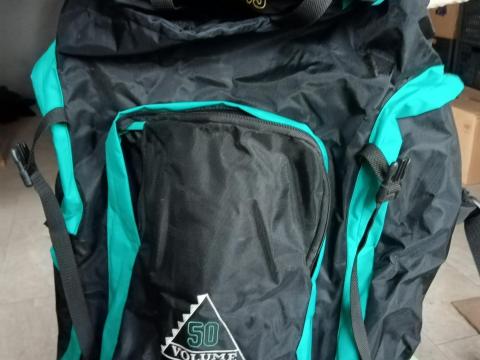 FERMIS 50 literes zöld-fekete hátizsák, túrazsák eladó FERMIS 50 literes zöld-fekete hátizsák, túrazsák eladó