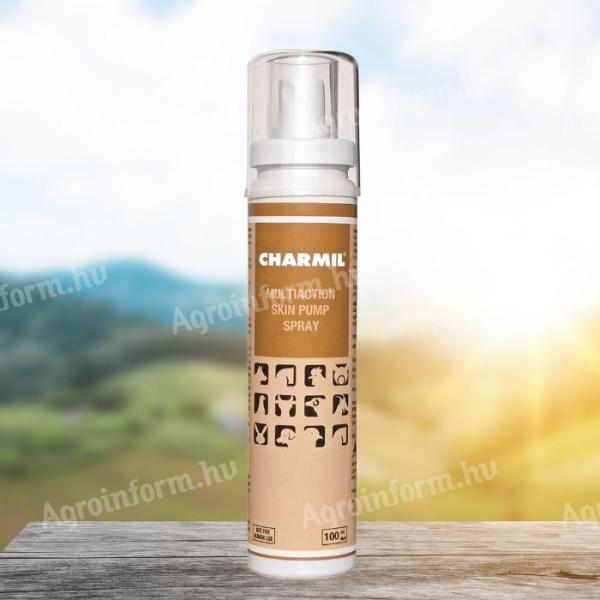 CHARMIL sebgyógyító,  hámosító gyógynövényes pumpás permet ROVARRIASZTÓ hatással,  100 ml