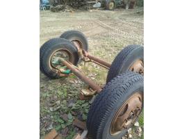 Mbp 6.5 pótkocsi tengelyek, futómű eladó