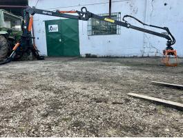 Hydraulikus daru BMF 685 – jól felszerelt profi erdészeti daru eladó