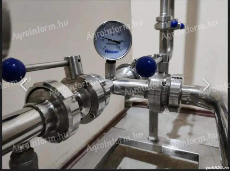 AISI 316 mikroszűrő rendszer - professzionális szűrőberendezés