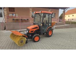 Kubota Kioti CK22 kabinos kistraktor – 700 üzemóra – friss műszaki 2031-ig – extrákkal