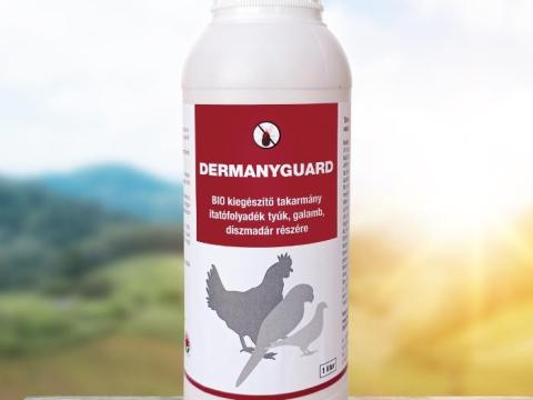 DERMANYGUARD vörös madártetű atka (tyúktetűatka) elleni gyógynövényes bio itatófolyadék, 1 liter DERMANYGUARD vörös madártetű atka (tyúktetűatka) elleni gyógynövényes bio itatófolyadék, 1 liter