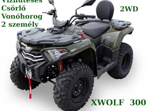 XWOLF 300 quad, kardános hajtás XWOLF 300 quad, kardános hajtás