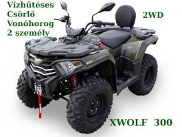 XWOLF 300 quad,  kardános hajtás