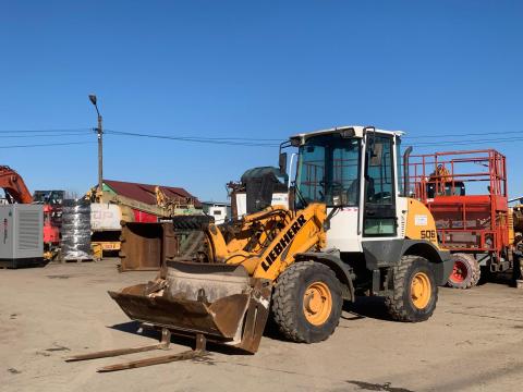 Liebherr L506 homlokrakodó Liebherr L506 homlokrakodó