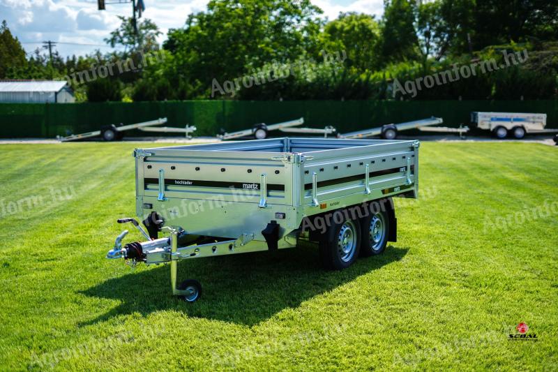 Új alsókerekes utánfutó (253x153cm - 2000kg) most 1.590.000 Ft helyett bruttó 1.259.000 Ft