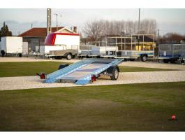 Új autószállító utánfutó (350x180cm - 1800kg) most 1.299.000 Ft helyett bruttó 1.199.000 Ft