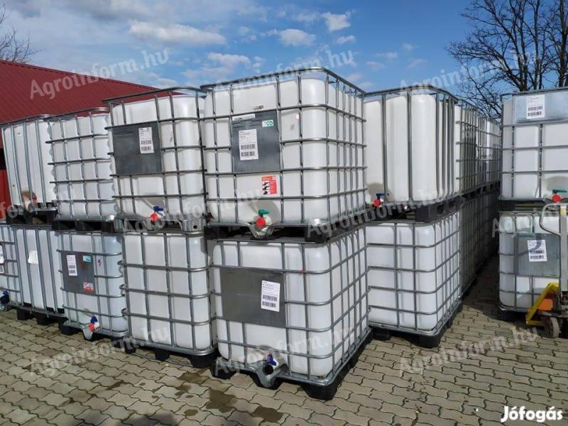 1000 literes IBC tartály, Újfehértó