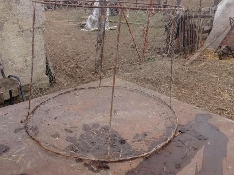 Hordozható dróthálós baromfielkerítő Kiskunfélegyházán