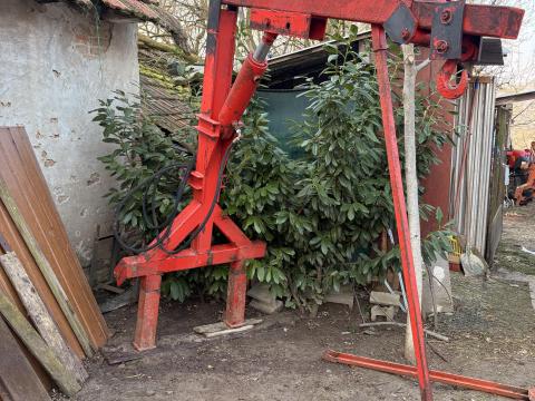 Eladó hidraulikus bigbag zsák emelő daru