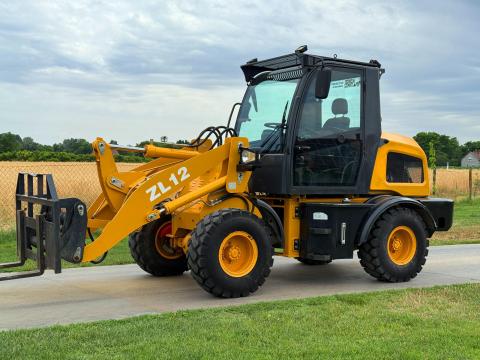 Hongyuan derékcsuklós rakodógép ZL12 homlokrakodó Rendszámmal Hongyuan derékcsuklós rakodógép ZL12 homlokrakodó Rendszámmal
