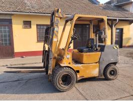 Targonca DV-1794.33-as dízelüzemű, 4 tonna teherbírású,  jó Perkins motorral eladó